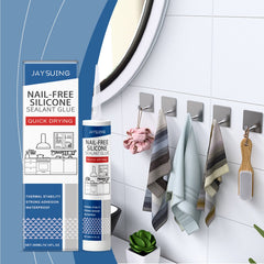 Nail-Free Silicone Sealant Household Wood Cermet Plastic Household Seal Nail-Free Adhesive