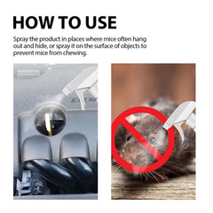 Mouse Repellent Spray, Household Gardening Rat-Repellent Rat-Repellent Solution Cockroach Repellent Mosquito Repellent Spray
