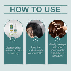 Hair Care Spray Moisturizes Hair, Strengthens Hair And Scalp, Massages And Nourishes Root Care Spray
