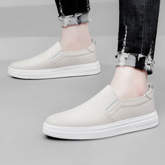 Men's lazy loafers breathable board shoes