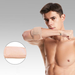 Sports elbow protection tennis badminton breathable pressurized adjustable open strap pressurized elbow protection
