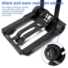 Foldable portable carts: wheel, luggage, hand truck, trolley, travel - shopping, household.