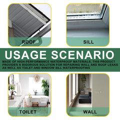 Leak-Proof Sealant, Balcony Roof Waterproof And Leakproof Kitchen Toilet Brick Waterproof Paint
