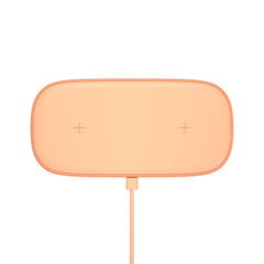 2-in-1 dual phone wireless charger suitable for Huawei Samsung phone wireless charging ultra-thin desktop