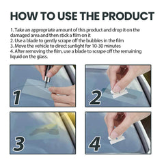 Windshield Repair Kit Automotive Windshield Cracks Broken Repair Special Adhesive Solution