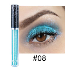 HANDAIYAN 12 Color Single Diamond Liquid Eye Shadow Psychedelic Pearly Shiny Eye Shadow Lying Silkworm Tear Makeup Eye Shadow Liquid