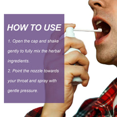 Body Care Spray For Phlegm Relief Dry, Itchy Throat Exhalation Nasal Obstruction Body Care