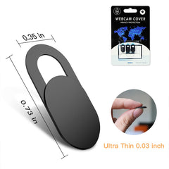 6Pcs/lot  WebCam Cover Shutter Magnet Slider Plastic For iPhone Web Laptop PC For iPad Tablet Camera Mobile Phone Privacy Sticker