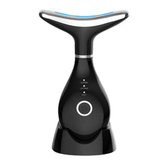 EMS Neck & Face Lifting Machine Skin Tightening Massager 3 Color LED Photon Facial Wrinkle Remover Newest Neck Beauty Device
