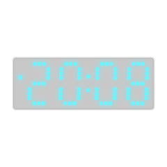 Simple Style LED Electronic Alarm Clock Battery and Plug-in Dual-use Timepiece Yida Time