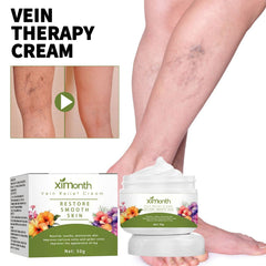 Vein Therapy Cream, Soothe Sore Swollen Leg Blood Vessels Repair Veins Body Care Cream