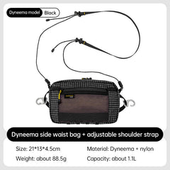 Hikeman - UHMWPE Outdoor Waist Pack for Hiking/Camping/Cycling, Phone & Gear Storage