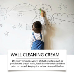 Wall Cleaning Cream, Wall Cleaning And Decontamination Cream Waterproof Renovation Stain Removal Wall Cleaner