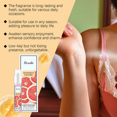 Grapefruit Perfume Spray Natural Fresh Lasting Fragrance Charm Atmosphere Light Fragrance Perfume Spray