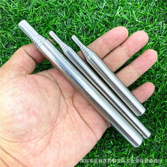 Outdoor fire rod camping and picnics, outdoor cookware, expandable fire tube, stainless steel
