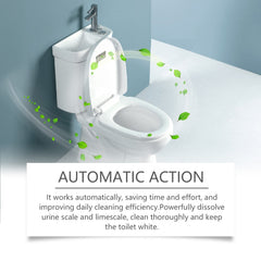Toilet Cleaning Sheet, Toilet Smell, Stain And Scale Cleaning Bubble Cleaning Sheet