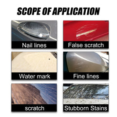 Car Scratch Remover Cloth, Nano Flash Cloth Car Scratches Water Stain Cleaning Scratches Care And Maintenance