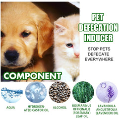 Pet Location-Based Defecation Inducers, Pet Toilet Inducer Urine Locator Toilet Training Agent