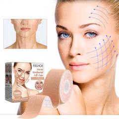 Myofascial Face Tightening Band, Face Anti-Sagging Lift Chin V-Shaped Face Breathable Face Lifting Tape