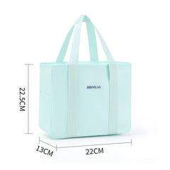 Simple style fresh ice pack commuter insulation lunch box bag lunch lunch bag
