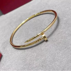Precision Thick Plating Head and Tail Diamond Fashion Three-Circle Full Diamond Couple Bracelet
