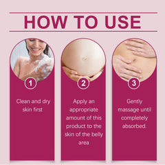Skin Care Oil Moisturizes Postpartum Skin Fine Lines And Enhances Elasticity With A Moisturizing Cream For The Body