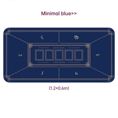 Dezhou playing card pad tablecloth table cushion square round chip rubber cushion playing card table top cushion