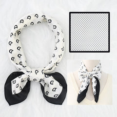 Silk Scarf Women's Sunscreen Beach Imitation Silk Versatile Silk Scarf Neckband