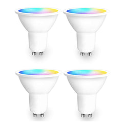 WIFI Smart Spotlight GU10 RGBCW Mobile Phone APP Dimming And Color Matching Support Alexa Speaker Control