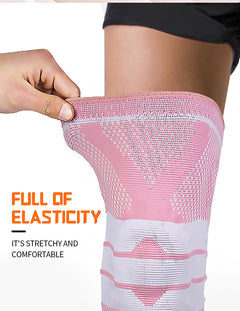 Silicone Spring Knee Protector Professional Jump Rope Knee Meniscus Protective Cover Knee Joint Sheath Running Patella