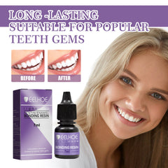 Tooth Gem Decorative Glue, DIY Fashionable Jewelry Bonding Teeth Gems Light Cured Adhesive Glue