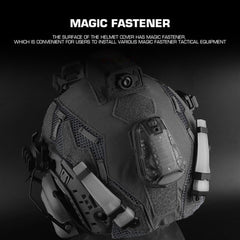 FAST SF Ultra-high Cut Camouflage Helmet Cover (Medium Size, M)