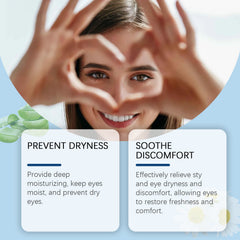 Eye Care Solution, A Gentle Moisturizing Eye Solution That Relieves Acidness, Is A Daily Portable Eye Care Drops