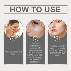 Moisturizing Protective Cream, Summer Outdoor Uv Isolation Protection Refreshing Skin Moisturizing Protective Cream