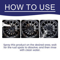 Anti Rust Lubricant, Automobile Wheel Reconditioning Plating Crystal Rust Care And Maintenance Cleaning Agent