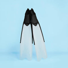 Professional Freediving Long Fins for Spearfishing, Diving, Snorkeling – PP+TPR, Anti - Skid