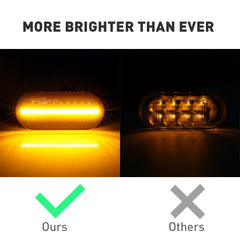 2pieces Led Dynamic Side Marker Turn Signal Light For Volkswagen VW Bora Golf 3 4 Passat 3BG Polo SB6 SEAT Ibiza Leon Skoda Ford