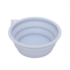 Dog Feeders Folding Silicone Bowl Outdoor Travel Foldable Portable Cat Dog Food Water Container Feeding Tray Bowl Pet Supplies