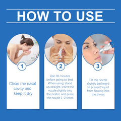 Snore Care Spray Mild Nasal Cleansing Spray Nose Care