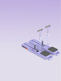 Split type healthy belly plate healthy belly wheel automatic rebound abdominal muscle wheel training tool
