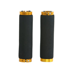 Bicycle Sponge Handle Cover Unilateral Bilateral Locking Mountain Bike Grip Non-Slip Sweat-Absorbing Foam Cotton Handle Gloves
