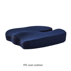 Summer Office Cushion Lumbar Back Support One Set Of Sedentary Gods Memory Foam Seat Cushion Chair Pad