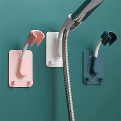 Universal Shower Bracket Fixed Seat Shower Head Nozzle Suction Cup Shower Accessories Punch-Free Home Bathroom Base