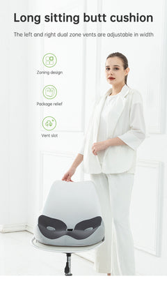 High Quality Office Chair Memory Foam Cushion Comfortable Blood Circulation Orthopedic Soothing Coccyx Seat Cushion