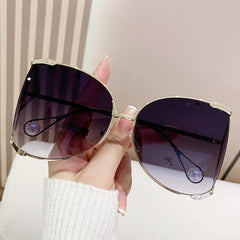 sunglasses Women Vacation Luxury Oversized Fashion Glasses Sunscreen Luxe Femme Lentes De Sol Mujer Lunette Soleil Femme