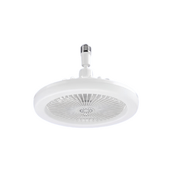 E27 Fan Light Shaking Head Electric Fan Remote Control Bedroom Living Room Dimmable Home Ceiling Fan Light