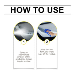 Multi-Functional Interior Cleaner The Interior Of The Steering Wheel Seat Is As Bright As A New Cleaner