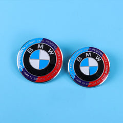 Suitable for BMW front and rear standard wheel hub covers 56/68mm 3 Series 5 Series X1X5X6M logo co branded center cover logo