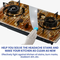 Protective Kitchen Cleaner, Range Hood Kitchenware Heavy Oil Cleaning Strong Decontamination
