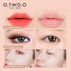 O.TWO.O Clear And Soothing Makeup Remover Mild Deep Makeup Remover Eye And Lip Two-In-One Makeup Remover Face SE011